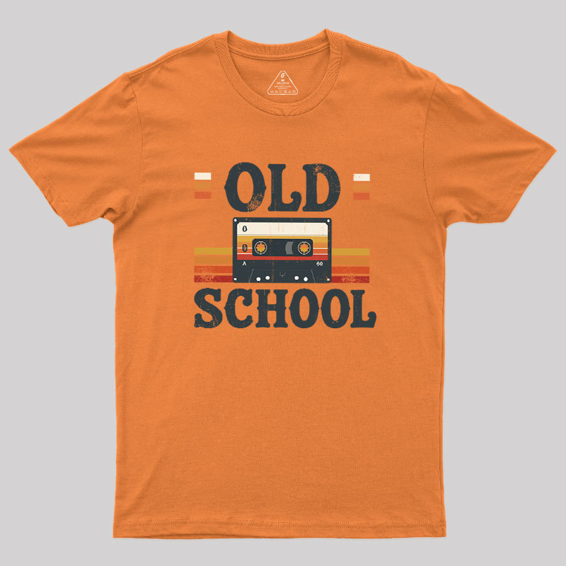 Old School Cassette Mix Geek T-Shirt