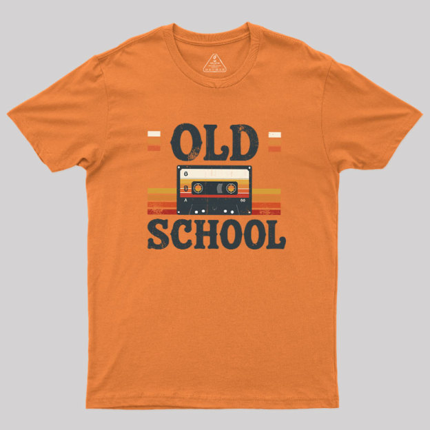 Old School Cassette Mix Geek T-Shirt