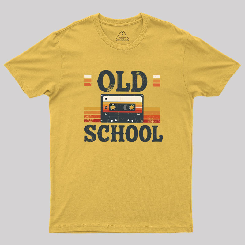 Old School Cassette Mix Geek T-Shirt