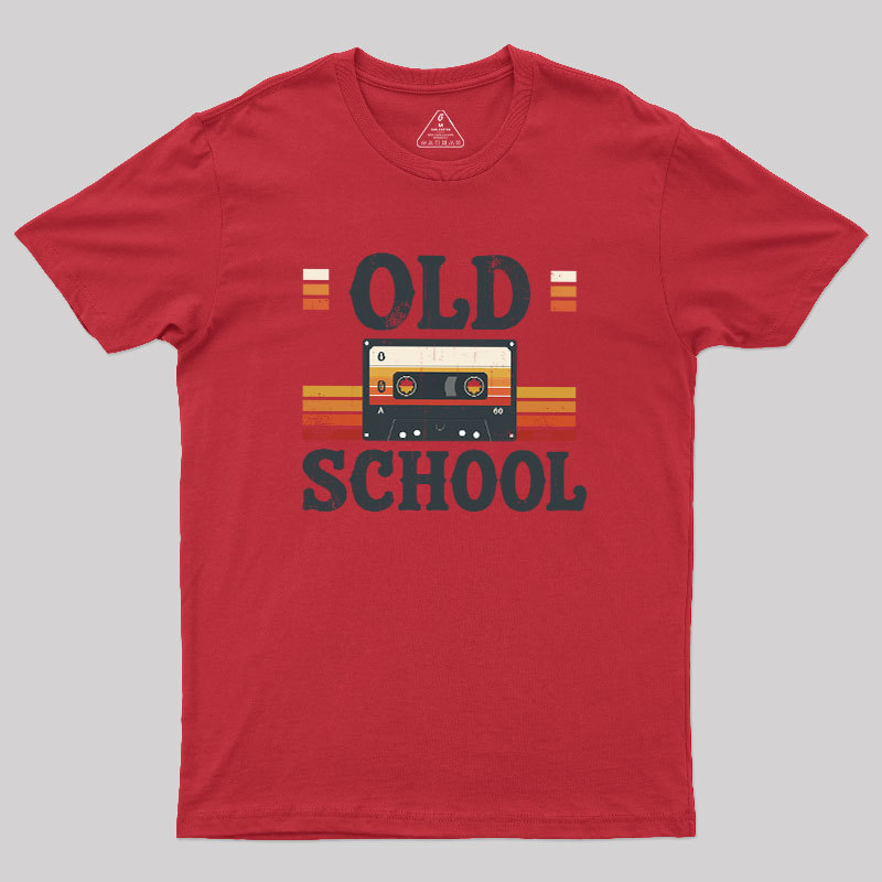 Old School Cassette Mix Geek T-Shirt