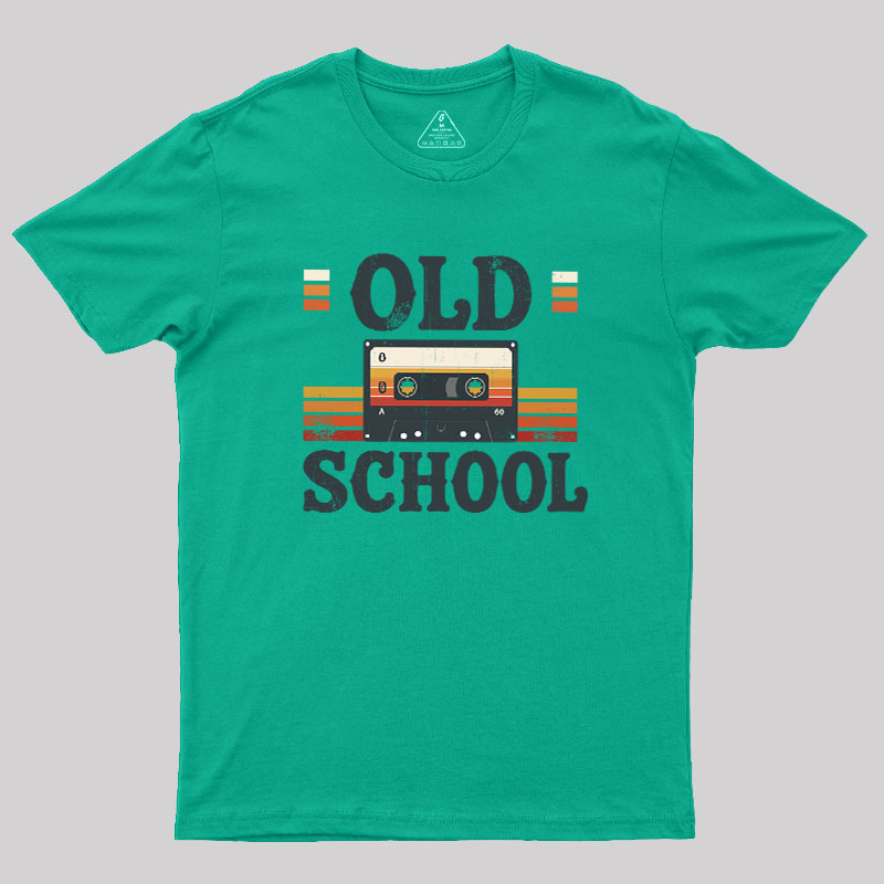 Old School Cassette Mix Geek T-Shirt