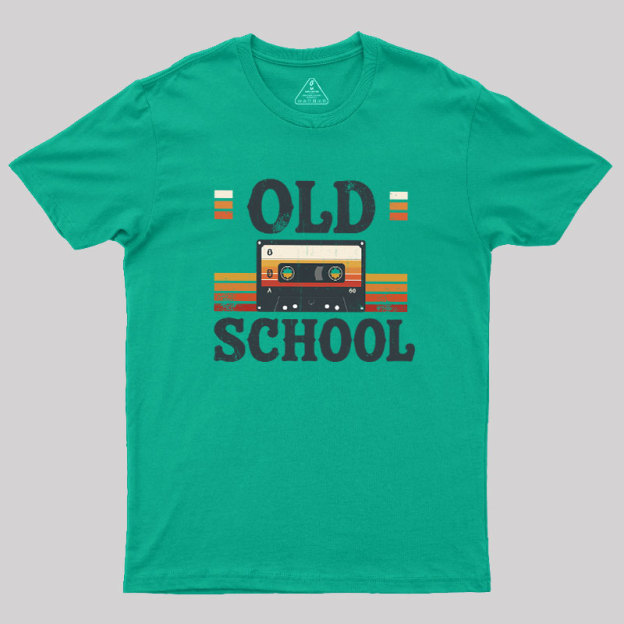 Old School Cassette Mix Geek T-Shirt
