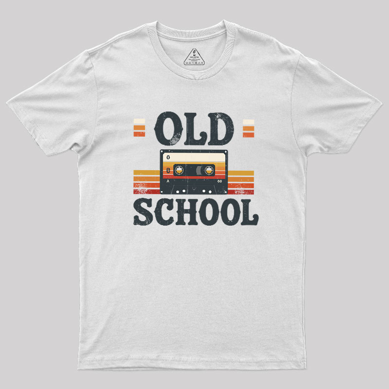 Old School Cassette Mix Geek T-Shirt