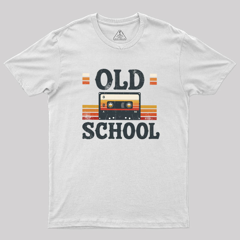 Old School Cassette Mix Geek T-Shirt