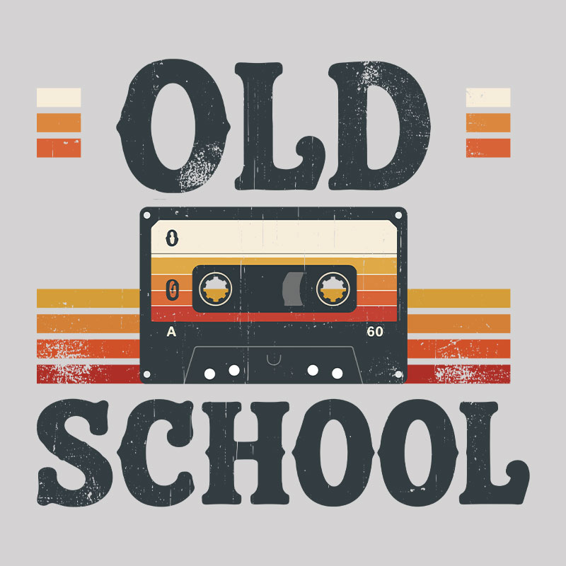 Old School Cassette Mix Geek T-Shirt