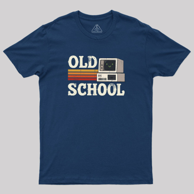Old School Desktop PC Geek T-Shirt