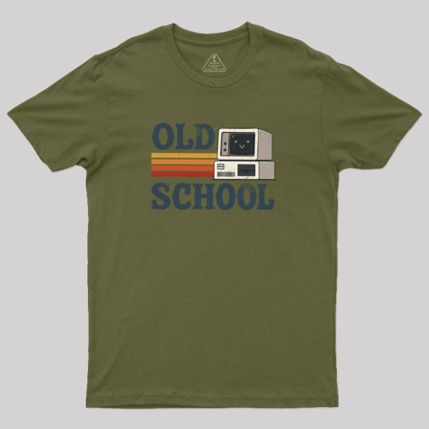 Old School Desktop PC Geek T-Shirt