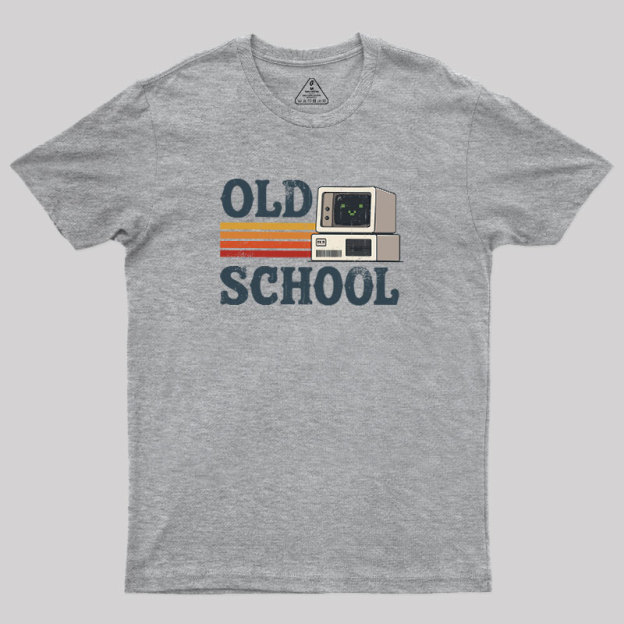 Old School Desktop PC Geek T-Shirt