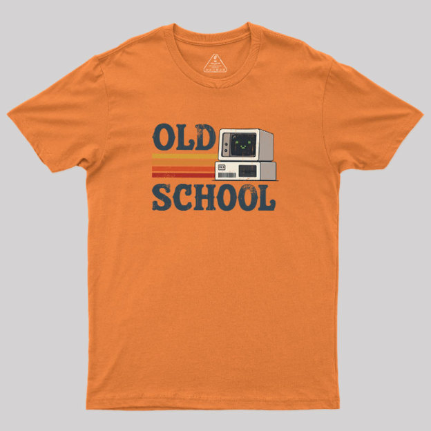 Old School Desktop PC Geek T-Shirt