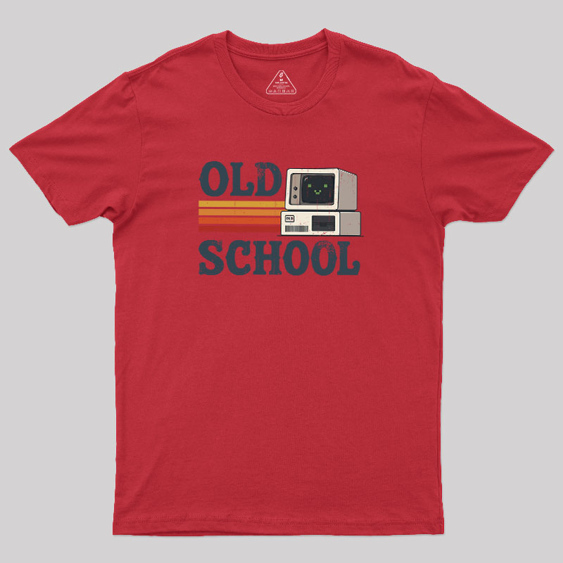 Old School Desktop PC Geek T-Shirt