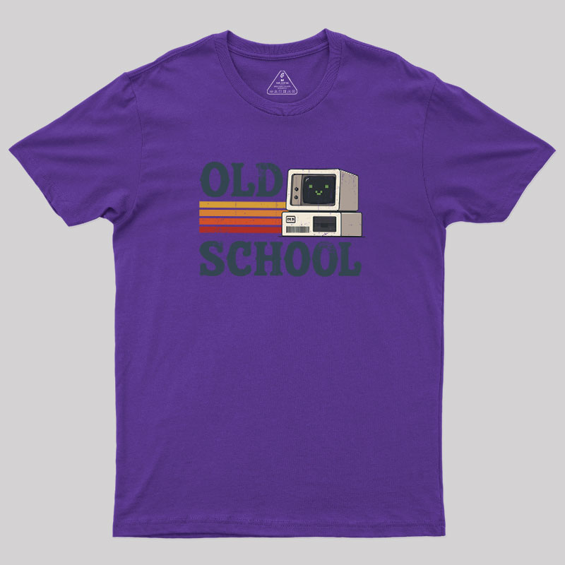 Old School Desktop PC Geek T-Shirt