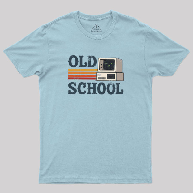 Old School Desktop PC Geek T-Shirt