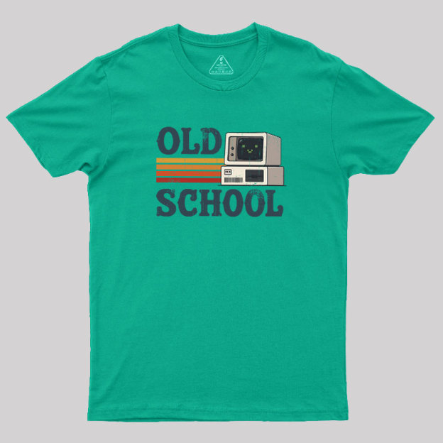 Old School Desktop PC Geek T-Shirt