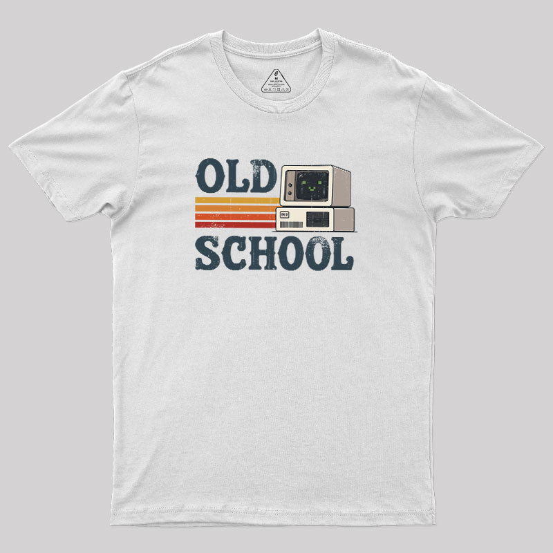 Old School Desktop PC Geek T-Shirt