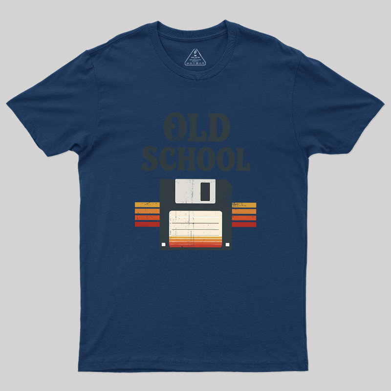 Old School Floppy Icon Geek T-Shirt