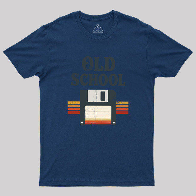 Old School Floppy Icon Geek T-Shirt