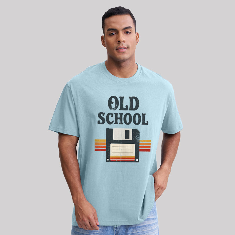 Old School Floppy Icon Geek T-Shirt
