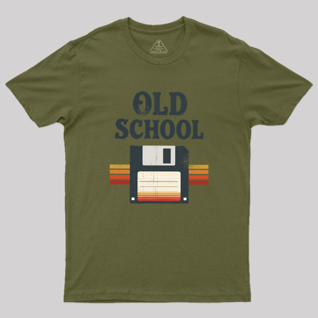 Old School Floppy Icon Geek T-Shirt