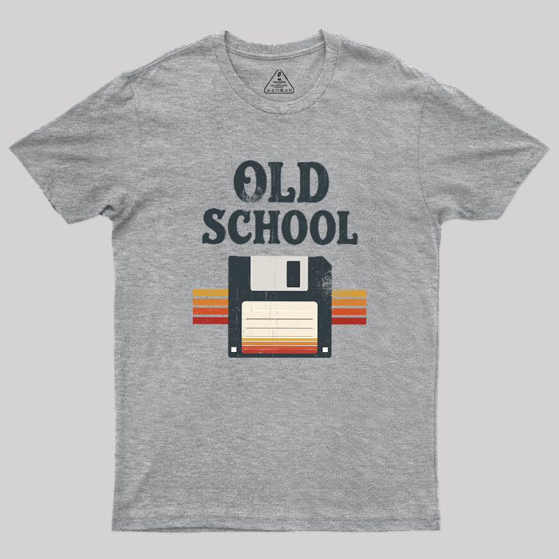 Old School Floppy Icon Geek T-Shirt