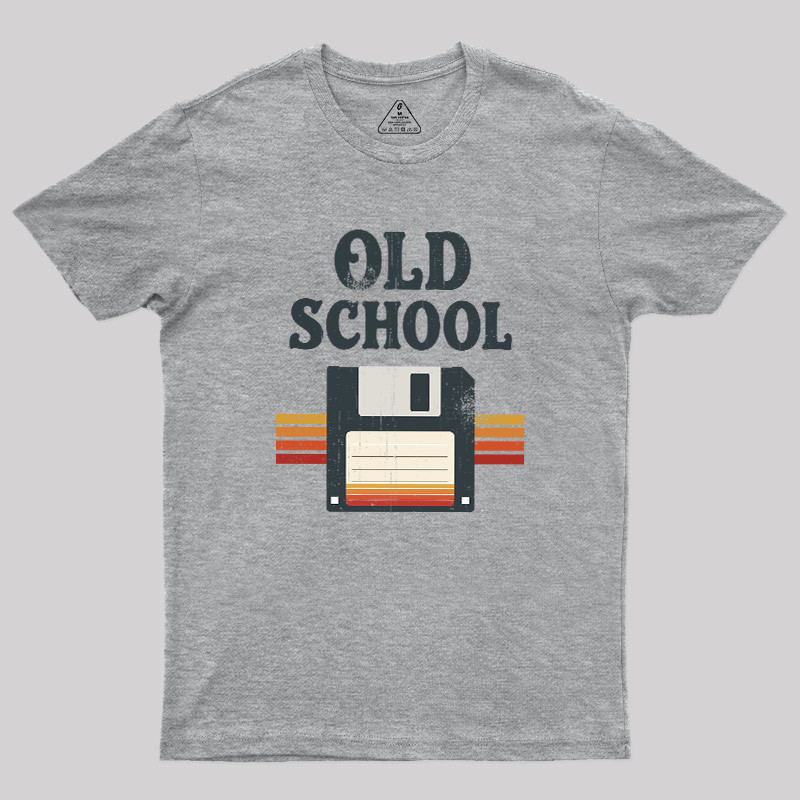 Old School Floppy Icon Geek T-Shirt