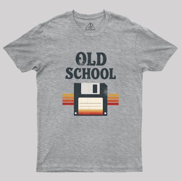 Old School Floppy Icon Geek T-Shirt