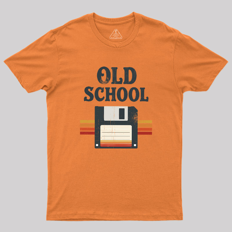 Old School Floppy Icon Geek T-Shirt
