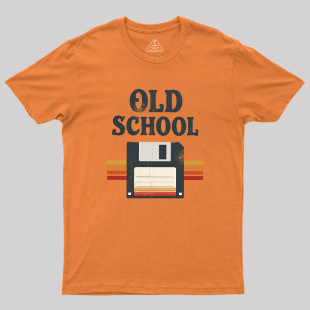 Old School Floppy Icon Geek T-Shirt