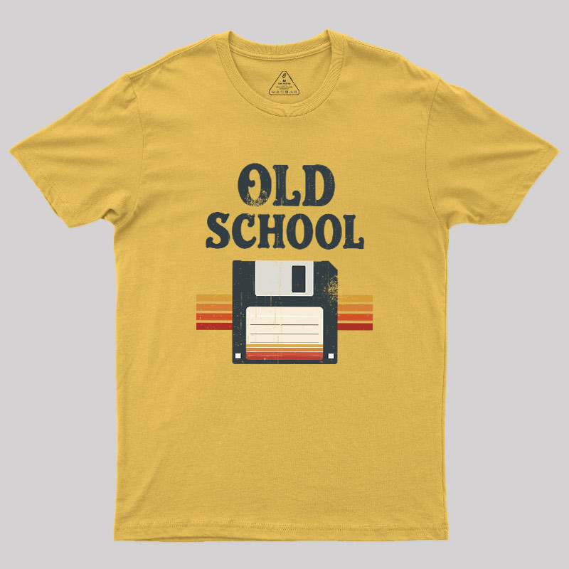 Old School Floppy Icon Geek T-Shirt