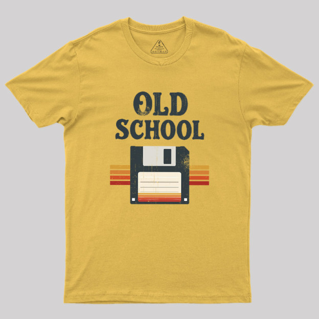 Old School Floppy Icon Geek T-Shirt
