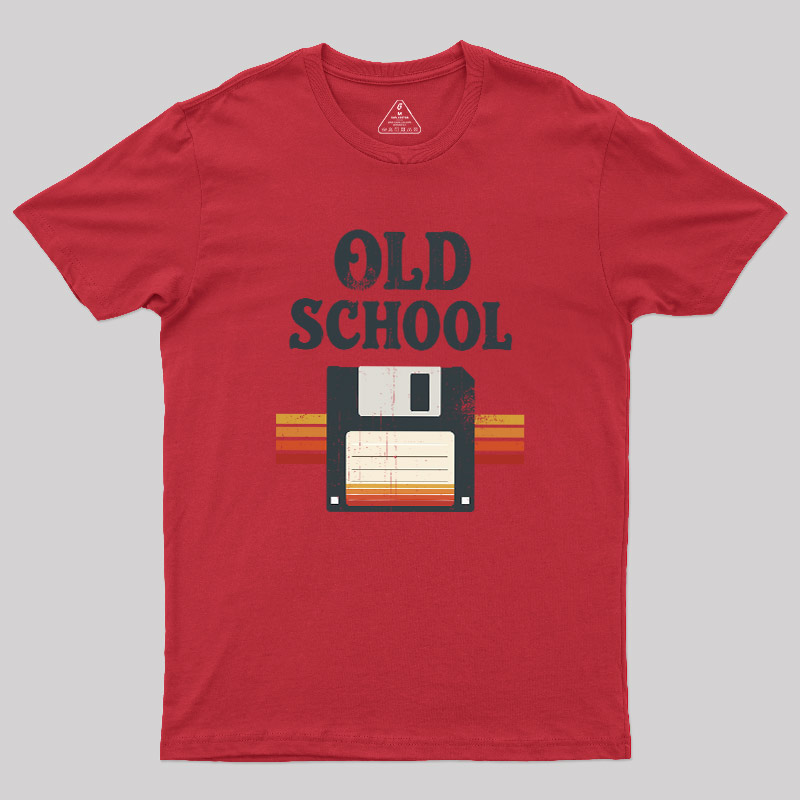 Old School Floppy Icon Geek T-Shirt