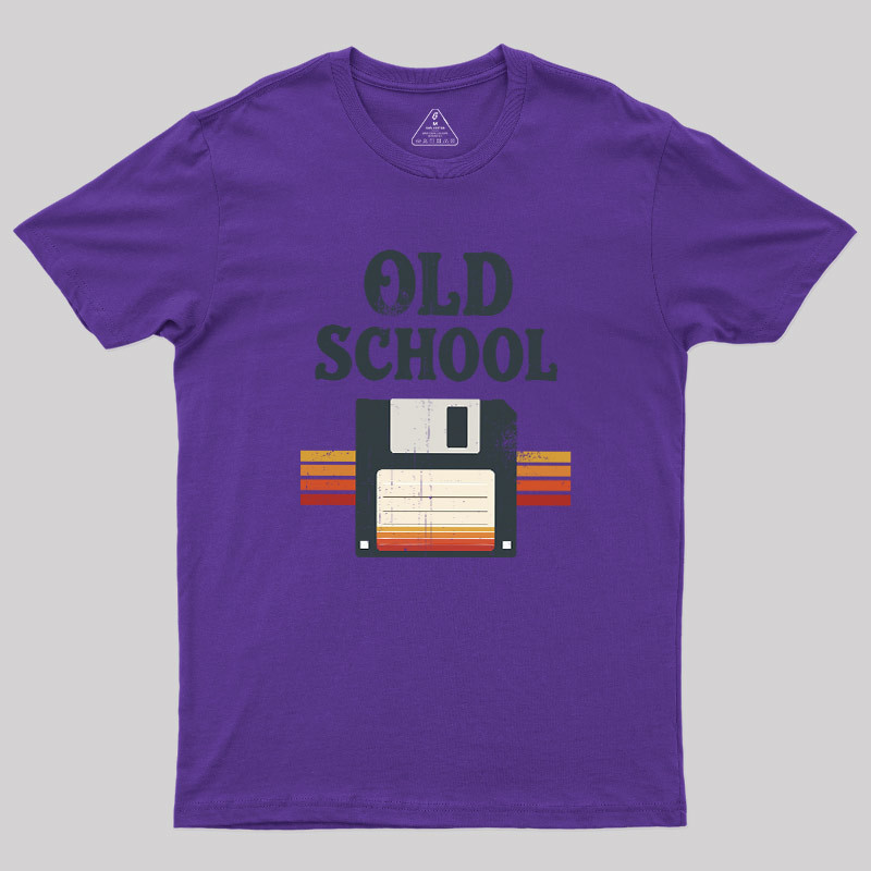Old School Floppy Icon Geek T-Shirt