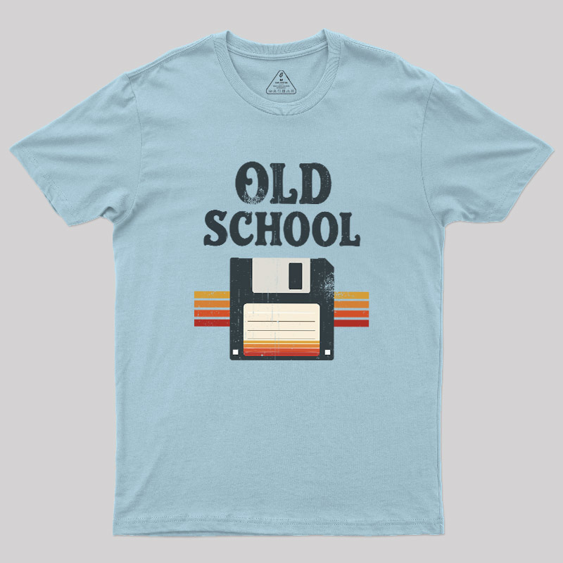 Old School Floppy Icon Geek T-Shirt