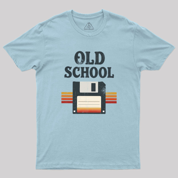 Old School Floppy Icon Geek T-Shirt