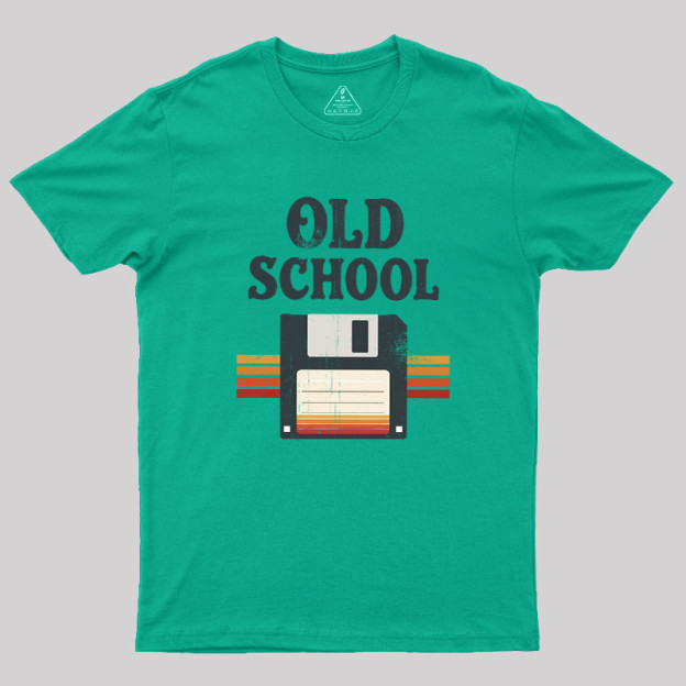 Old School Floppy Icon Geek T-Shirt