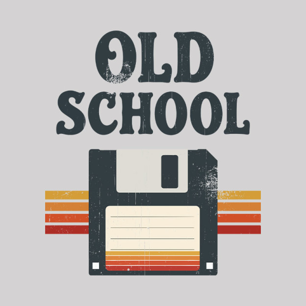Old School Floppy Icon Geek T-Shirt