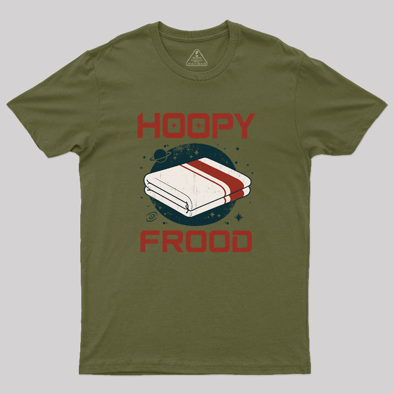 Galactic Towel Hoopy Frood Geek T-Shirt