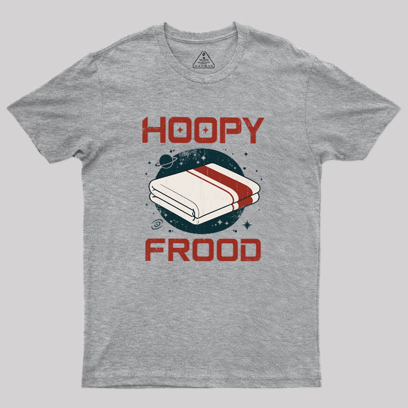 Galactic Towel Hoopy Frood Geek T-Shirt