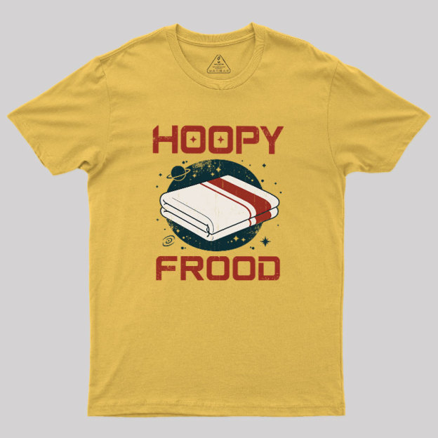 Galactic Towel Hoopy Frood Geek T-Shirt