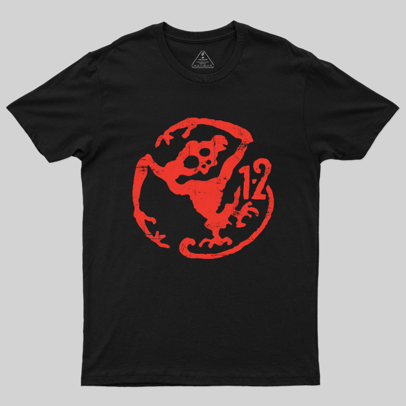 Army of the Twelve Monkeys Retro Sci-Fi T-Shirt Geek T-Shirt