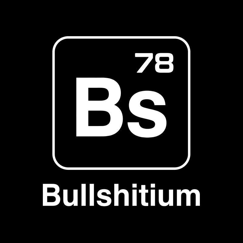 Bullshitium Geek T-Shirt