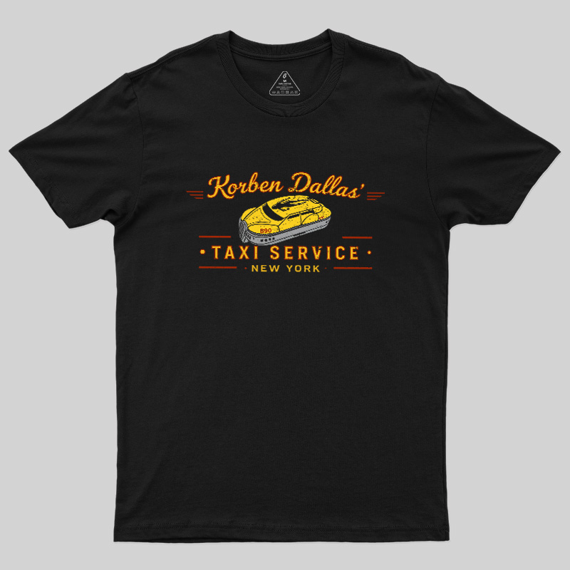 Futuristic Sky Cab Service Geek T-Shirt