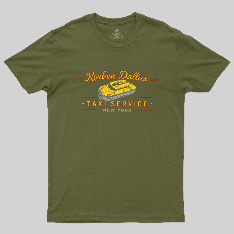 Futuristic Sky Cab Service Geek T-Shirt