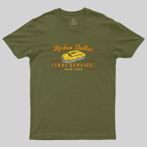 Futuristic Sky Cab Service Geek T-Shirt
