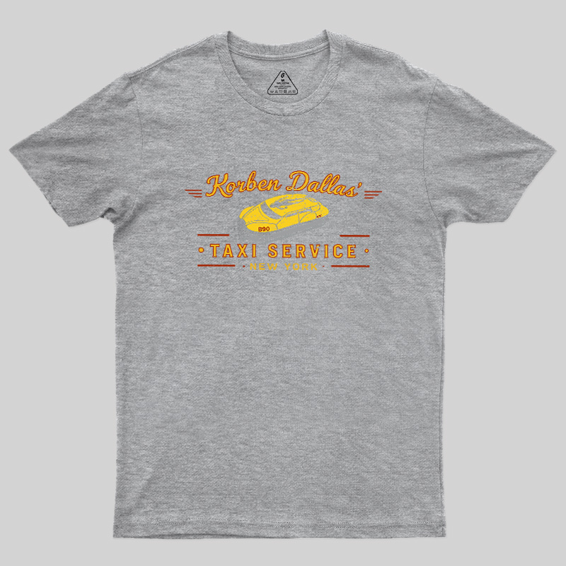Futuristic Sky Cab Service Geek T-Shirt
