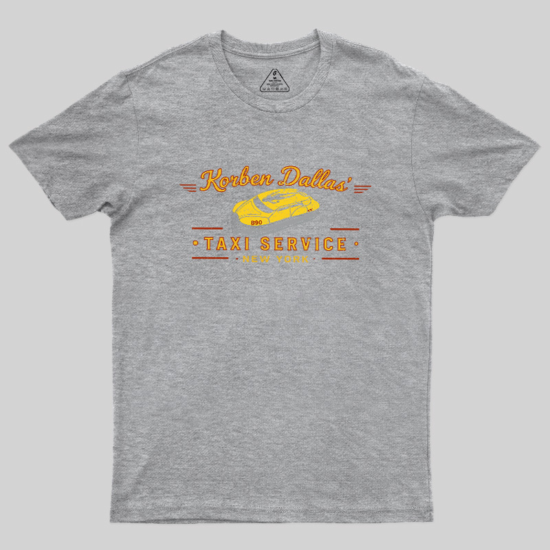 Futuristic Sky Cab Service Geek T-Shirt