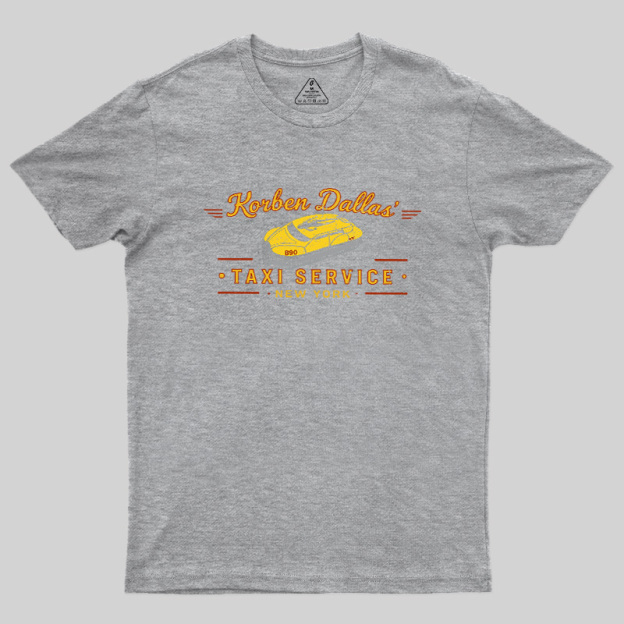 Futuristic Sky Cab Service Geek T-Shirt