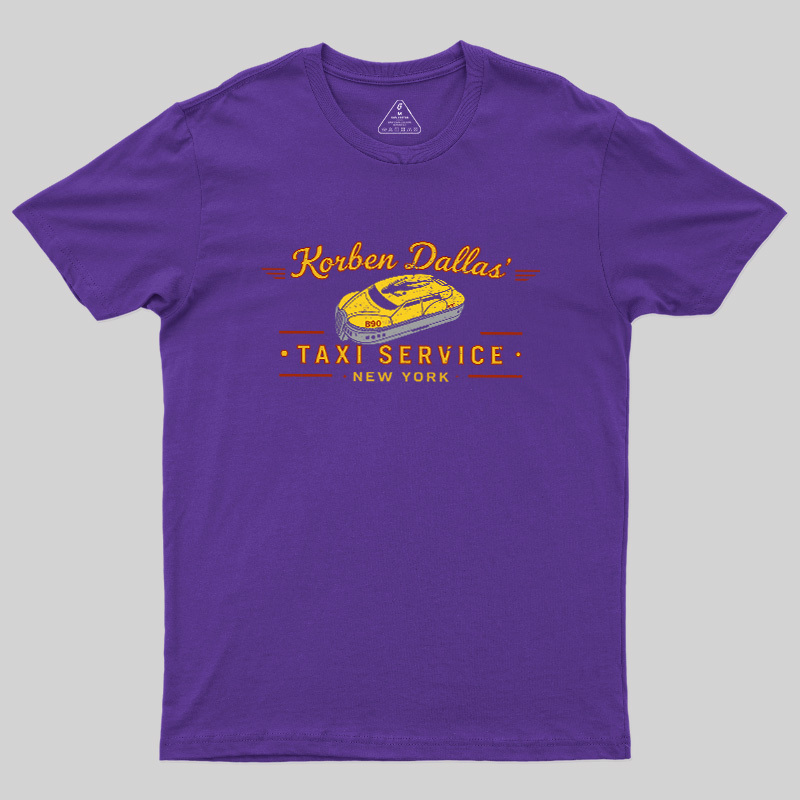 Futuristic Sky Cab Service Geek T-Shirt