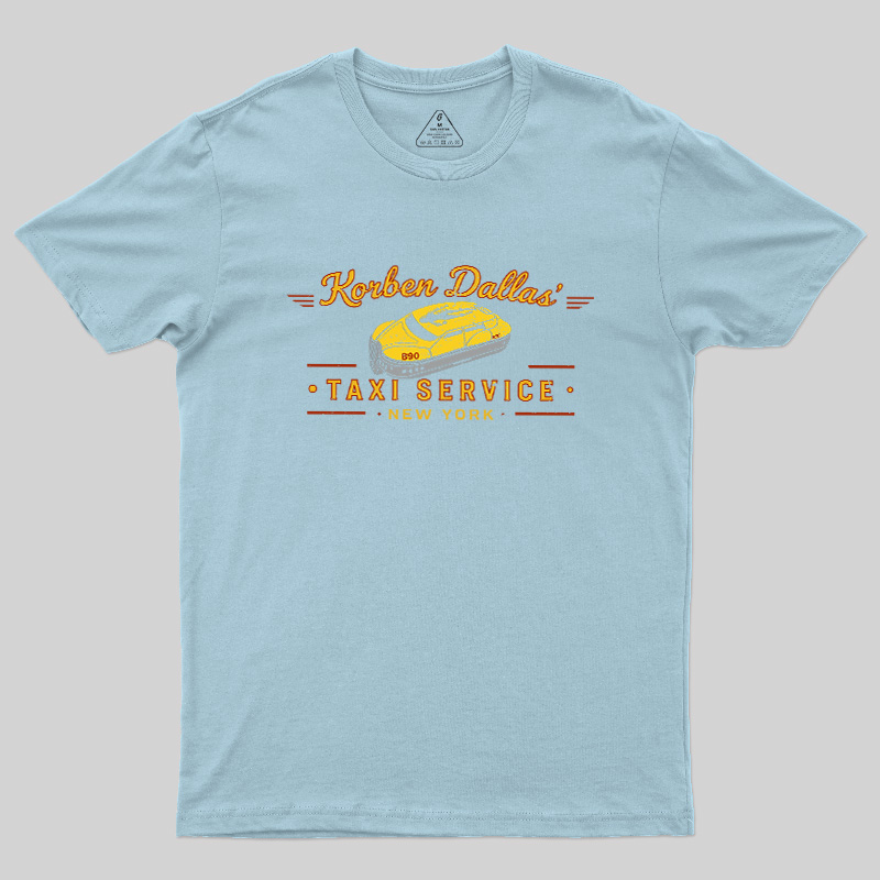 Futuristic Sky Cab Service Geek T-Shirt