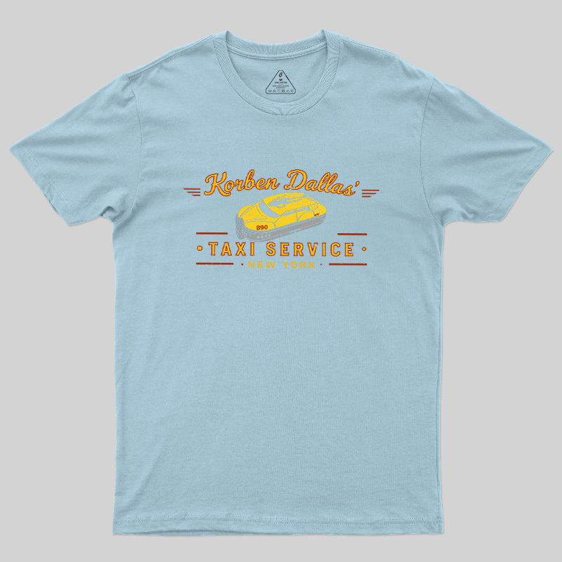 Futuristic Sky Cab Service Geek T-Shirt