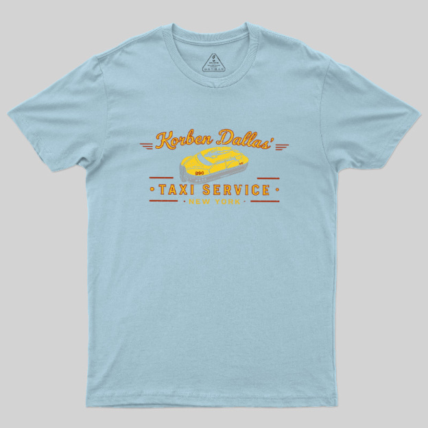Futuristic Sky Cab Service Geek T-Shirt